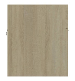 Armoire d'évier Chêne sonoma 90x38,5x46 cm Aggloméré