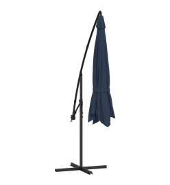 Parasol cantilever 3,5 m bleu