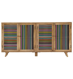 Buffet 150x30x75 cm Bois de manguier massif