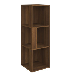 Armoire d'angle Chêne marron 33x33x100 cm Bois d'ingénierie