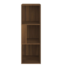 Armoire d'angle Chêne marron 33x33x100 cm Bois d'ingénierie