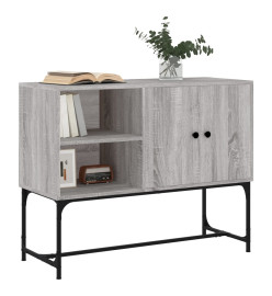 Buffet sonoma gris 100x40x79,5 cm bois d'ingénierie