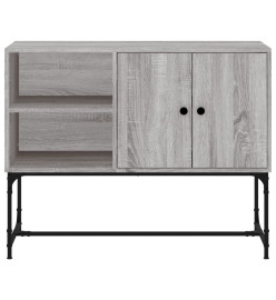 Buffet sonoma gris 100x40x79,5 cm bois d'ingénierie