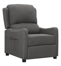 Fauteuil Gris foncé Tissu