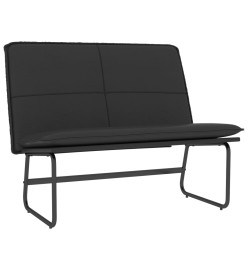 Banc Noir 100x75x76 cm Similicuir