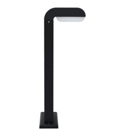 Lampe LED d'extérieur 9 W Noir Ovale