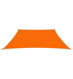 Voile de parasol Tissu Oxford trapèze 2/4x3 m Orange