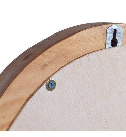 Miroir mural 60 cm Teck Rond