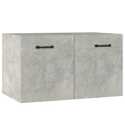 Armoire murale Gris béton 60x36,5x35 cm Bois d'ingénierie