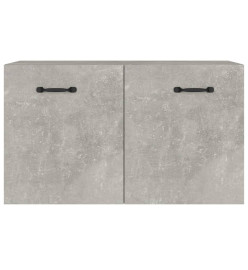 Armoire murale Gris béton 60x36,5x35 cm Bois d'ingénierie