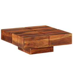 Table basse 80x80x30 cm Bois d'acacia massif