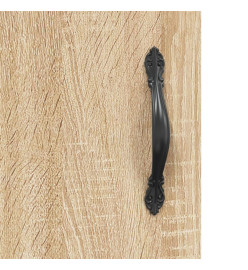 Armoires murales 2 pcs chêne sonoma bois d'ingénierie