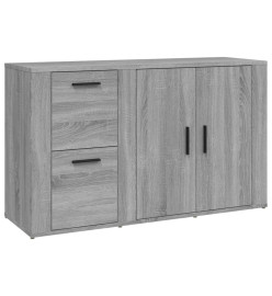 Buffet Sonoma gris 100x33x59,5 cm Bois d'ingénierie