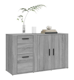 Buffet Sonoma gris 100x33x59,5 cm Bois d'ingénierie