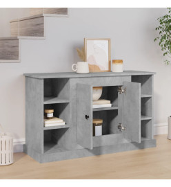 Buffet Gris béton 100x35,5x60 cm Bois d'ingénierie