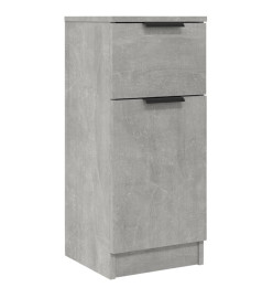 Buffets 2 pcs Gris béton 30x30x70 cm Bois d'ingénierie