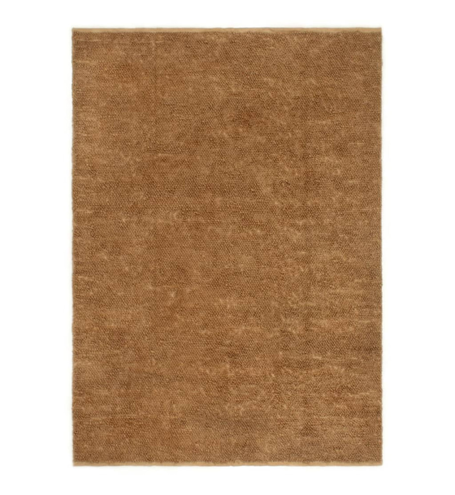 Tapis à poils bouclés fait à la main 180x250 cm Jute et coton Tapis à poils bouclés fait à la main 180x250 cm Jute et coton