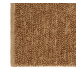 Tapis à poils bouclés fait à la main 180x250 cm Jute et coton