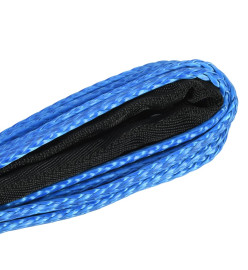 Corde de treuil Bleu 5 mm x 9 m