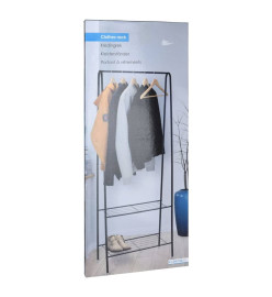 Storage solutions Porte-vêtements avec 2 niveaux 61x34x152 cm