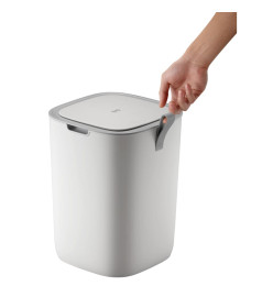 EKO Poubelle à capteur Morandi Smart 12 L Blanc