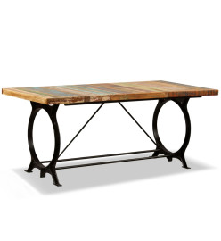 Table de salle à manger Bois de récupération massif 180 cm