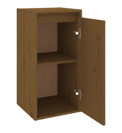 Armoire murale Marron miel 30x30x60 cm Bois de pin massif