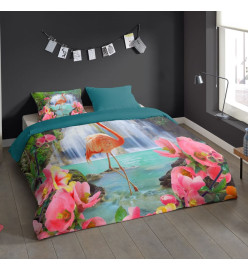 Pure Housse de couette FLAMINGO 200x200/220 cm