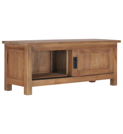 Meuble TV 90x30x35 cm Bois de teck massif