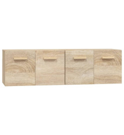 Armoires murales 2 pcs Chêne sonoma 60x36,5x35 cm Bois