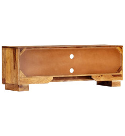 Meuble TV 118 x 30 x 40 cm Bois de Sesham massif