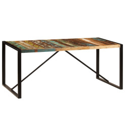 Table de salle à manger 180x90x75 cm Bois de récupération