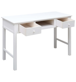 Bureau Blanc 110 x 45 x 76 cm Bois