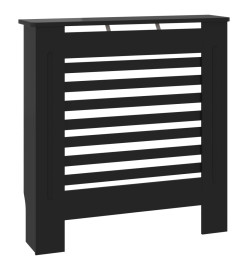 Cache-radiateur MDF Noir 78 cm