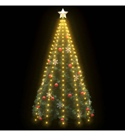 Guirlande lumineuse filet d'arbre de Noël 250 LED 250 cm