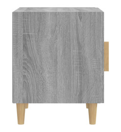 Tables de chevet 2 pcs Sonoma gris Bois d'ingénierie