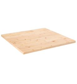 Dessus de table 70x70x2,5 cm bois de pin massif