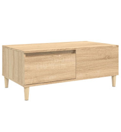 Table basse Chêne sonoma 90x50x36,5 cm Bois d'ingénierie