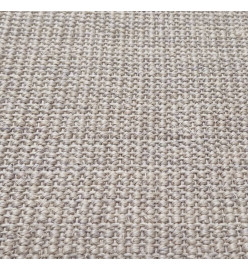 Tapis Sisal naturel 66x300 cm Sableux