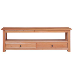 Meuble TV 120 x 30 x 40 cm Bois d'acajou massif