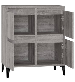 Buffet Sonoma gris 60x35x70 cm Bois d'ingénierie