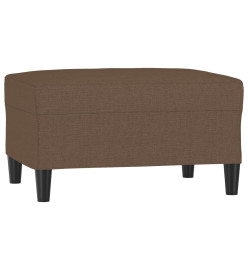 Repose-pied Marron 70x55x41 cm Tissu