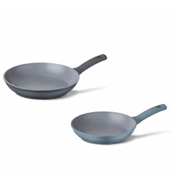 CUISINOX Ensemble de poêles à frire 2 pcs Bleu denim