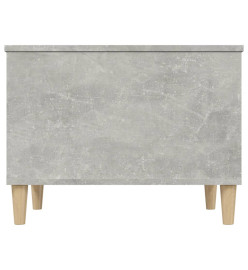 Table basse Gris béton 60x44,5x45 cm Bois d'ingénierie