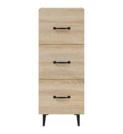 Buffet Chêne sonoma 34,5x34x90 cm Bois d'ingénierie