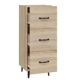 Buffet Chêne sonoma 34,5x34x90 cm Bois d'ingénierie