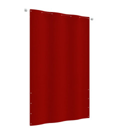 Écran de balcon Rouge 140x240 cm Tissu Oxford