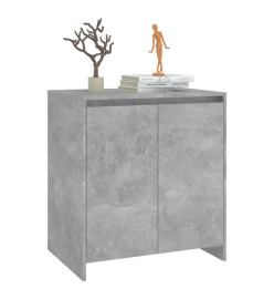 Buffet Gris béton 70x41x75 cm Bois d'ingénierie