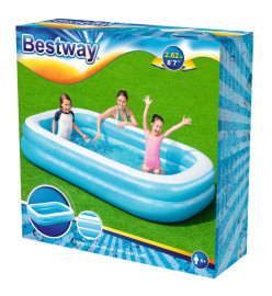 Bestway Piscine familiale gonflable rectangulaire 262x175x51 cm