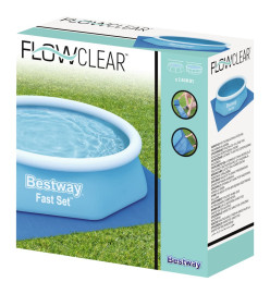 Bestway Tapis de sol de piscine Flowclear 274x274 cm